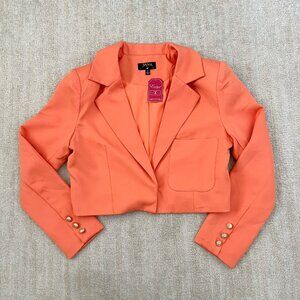 3 for $6 NWT Balboa Cropped Blazer Suit Work Office Career Jacket S